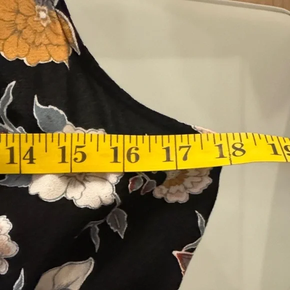 Kendall & Kylie Black Floral Spaghetti Strap Mini Dress - Picture 6 of 7